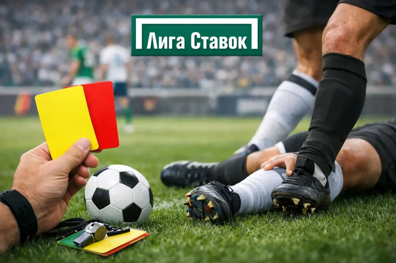 Тотал карточек и фолов ставки Лига Ставок